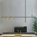 Ljojo Minimalist Black Chandelier for Luxurious Dining Room
