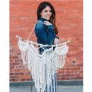Ljojo™ Macrame Geometric Wall Hanging Tapestry Boho Chic Home Decor Handmade Tassel