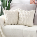 Geometric Plush Pillow Cover for Sofa, Nordic Home Decor by Ljojo