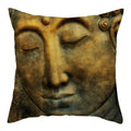 Buddha Pattern Throw Pillow Cover by Ljojo for Home, Car, Sofa Décor