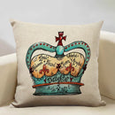 Ljojo Life Beautiful Words Linen Cushion Cover 45x45cm Luxe Bedroom Decor