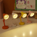 Ljojo Mini Desk Lamp: Foldable Magnetic Night Light with Clip, Eye Protection, Study and Reading Bedside Light.
