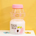 Ljojo 480ml Cute Fruit Water Bottle | BPA Free | Heat Resistant | Portable Plastic Cup