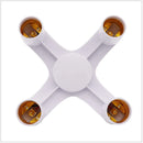 Ljojo 4-in-1 E27 Lamp Holder Converters: Enhance Light Fixtures Efficiently