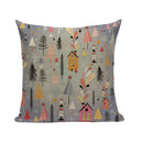 Ljojo Merry Christmas Decor Pillow Cover Set 45x45cm Linen Noel Cushion Cases