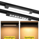 Ljojo LED Track Lamps: Modern 20/30W Ceiling Floodlight for Home and Store Lighting