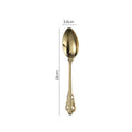 Ljojo Luxury Stainless Steel Western Cutlery Set Dinnerware Tools