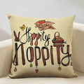 Ljojo Life Beautiful Words Linen Cushion Cover 45x45cm Luxe Bedroom Decor