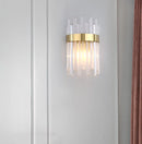 Light Luxury Crystal Wall Lamp for Living Room, Bedroom & Aisle by Ljojo