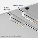 Ljojo LED Track Lamps: Modern 20/30W Ceiling Floodlight for Home and Store Lighting