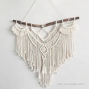 Ljojo™ Macrame Geometric Wall Hanging Tapestry Boho Chic Home Decor Handmade Tassel