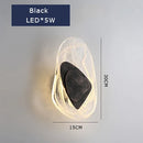 Ljojo Luxury Glass Table Wall Lamp for Home Decor & Hotel Lighting