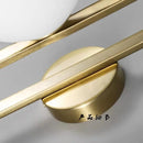 Ljojo LED Wall Light Fixture Glass Metal Modern Home Decor Sconces Hallway