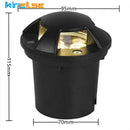 Ljojo 3W LED Underground Lamp for Outdoor Garden Path Landscape Yard Lighting