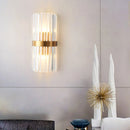 Crystal Wall Lamp for Bedroom & Living Room - Postmodern Light Luxury Aisle Lighting by Ljojo