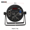 Ljojo™ LED Flat Par Lights 18x12W/18x18W RGBW Aluminum Alloy for Party KTV Disco DJ