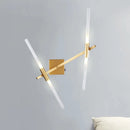 Ljojo Minimalist Nordic Gold Black Wall Light Sconces with G9 Bulb