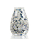 Ljojo™ Glass Mosaic Vase for Hydroponic Green Dill Small Flower Arrangement
