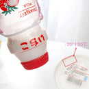 Ljojo 480ml Cute Fruit Water Bottle | BPA Free | Heat Resistant | Portable Plastic Cup