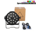 Ljojo™ LED Zoom 18x18W RGBWA+UV 6in1 Par Light for Wedding, Theater, DJ, Disco, Party