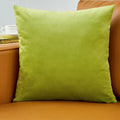 Ljojo Luxury Velvet Beige Cushion Cover for Elegant Home Decor