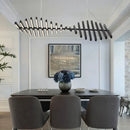 LED Chandelier Nordic Loft Hanging Light by Ljojo for Living Room, Restaurant, Bar & Home