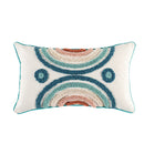 Floral Rainbow Cushion Cover by Ljojo - 45x45cm/30x50cm Loop Tufting Home Décor