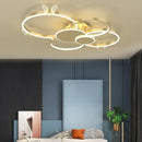 Ljojo 2024 Modern Round Ceiling Lamp - Butterfly Light.