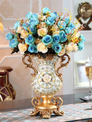 Ljojo™ Resin Vase Dried Flower Arrangement Plate Home Decor