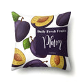 Fresh Fruits Watermelon Throw Pillow Covers by Ljojo