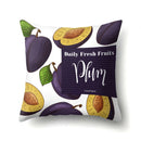 Fresh Fruits Watermelon Throw Pillow Covers by Ljojo
