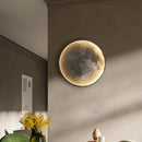 LED Moon Wall Lamp by Ljojo: Luxe Living Room Bedroom Balcony Art Light