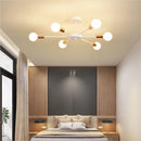 Ljojo Metal Art Industrial Living Room Ceiling Chandelier