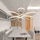 Ljojo LED Ceiling Lights: Remote Control Chandelier for Home Decor
