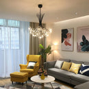 Crystal Dandelion Chandelier Pendant Lamp for Living Room - Modern LED Home Decor by Ljojo