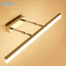 LED Bathroom Wall Light Ljojo Dimmable Mirror Wall Light Silver Gold Black White