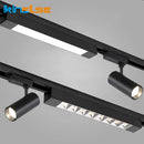 Ljojo LED Track Lamps: Modern 20/30W Ceiling Floodlight for Home and Store Lighting