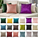 Ljojo Luxury Velvet Beige Cushion Cover for Elegant Home Decor