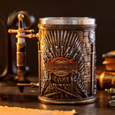 Ljojo 3D Stainless Steel Beer Mug Goblet