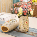 Ljojo™ Europe Gold Ceramic Vase: Creative Porcelain Decor for Home & Wedding