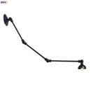 Ljojo Long Arm LED Wall Lights - Adjustable Swing Industrial Sconce