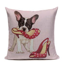 Ljojo Luxury Animal Pillow Case - 45x45cm Square Custom Cushion