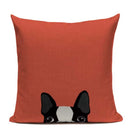 Ljojo Luxury Animal Pillow Case - 45x45cm Square Custom Cushion
