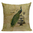 Ljojo London Bridge Paris Eiffel Tower Decorative Printed Throw Pillows
