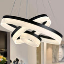 Ljojo LED Ring Pendant Light for Living Dining Room Lighting Fixture