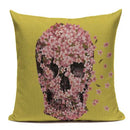 Ljojo Mexican Skull Cushion Covers: High-Quality Black Throw Pillow Cases