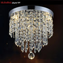 Ljojo LED Crystal Ceiling Lights for Living Room - Modern Luminarias