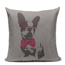 Ljojo Luxury Animal Pillow Case - 45x45cm Square Custom Cushion