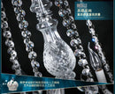 Ljojo Luxury Crystal Chandelier 15 Arms Gold/Silver 150cm Height