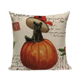Halloween Skull Masquerade Cushion Cover - Ljojo Branded Decorative Throw Pillow Cover